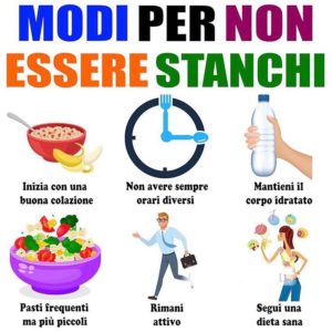 Sempre stanco? Sempre stanco?